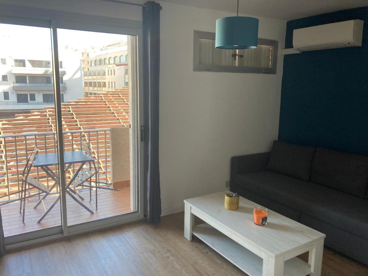 Superbe Studio A Canet En Roussillon Proche De La Plage Exteriör bild