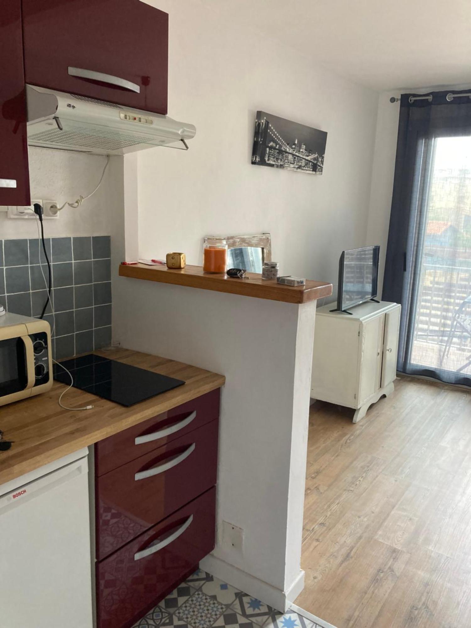 Superbe Studio A Canet En Roussillon Proche De La Plage Exteriör bild
